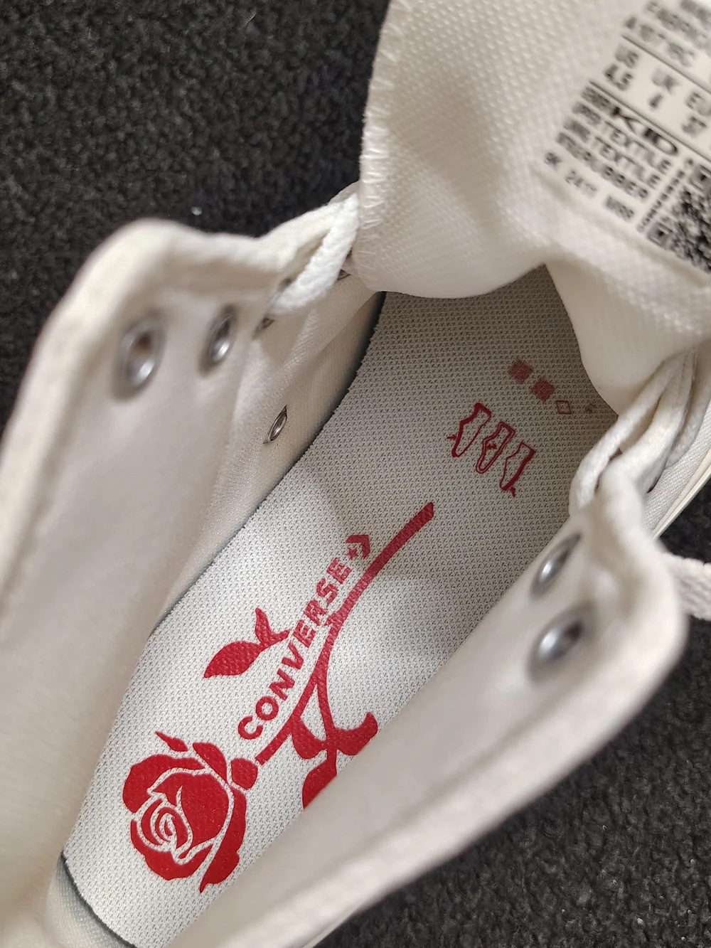 Converse White Red Pink Chuck Taylor All Star Lift Platform Sneaker Youth 4.5